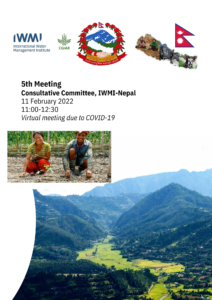 5th Meeting of IWMI-Nepal Consultative Committee