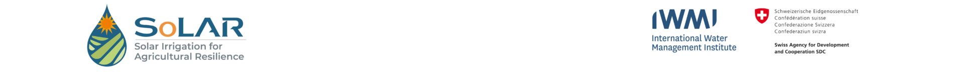 Solar Irrigation for Agricultural Resilience (SoLAR)